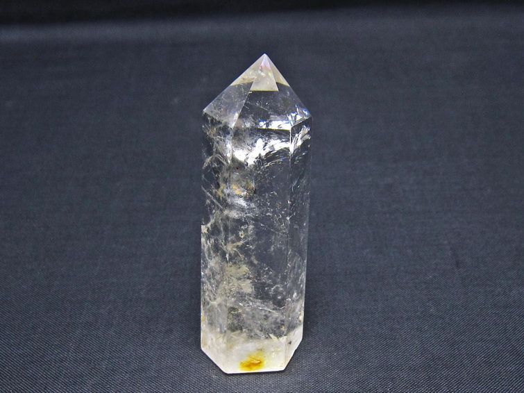 水晶 六角柱 ポイント 置物 一点物 142-11125