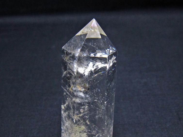 水晶 六角柱 ポイント 置物 一点物 142-11125