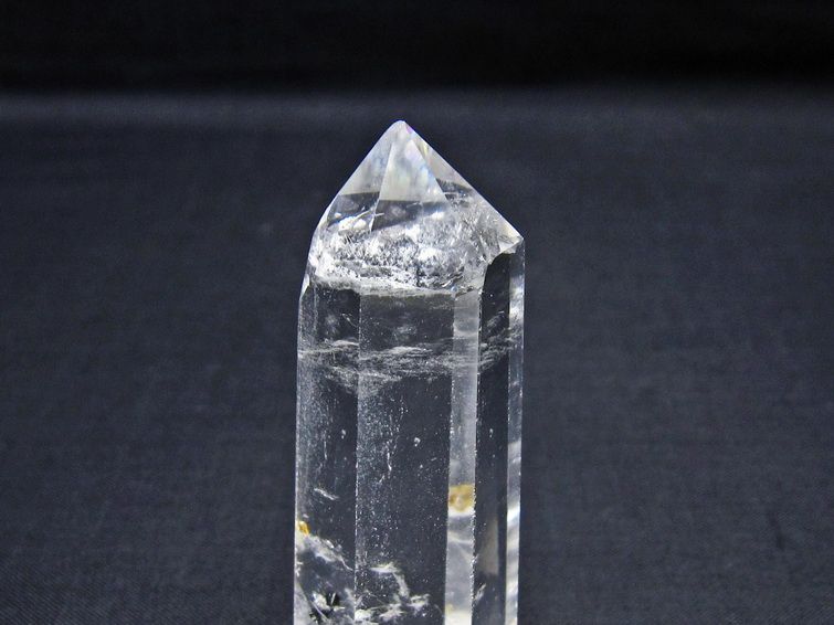 水晶 六角柱 ポイント 置物 一点物 142-11126