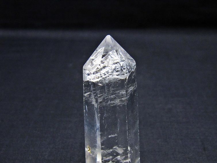 水晶 六角柱 ポイント 置物 一点物 142-11126