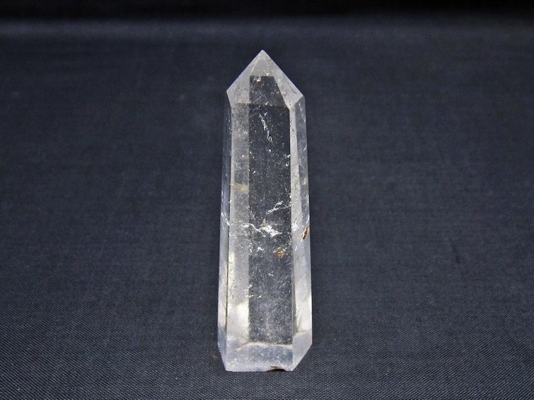 水晶 六角柱 ポイント 置物 一点物 142-11127
