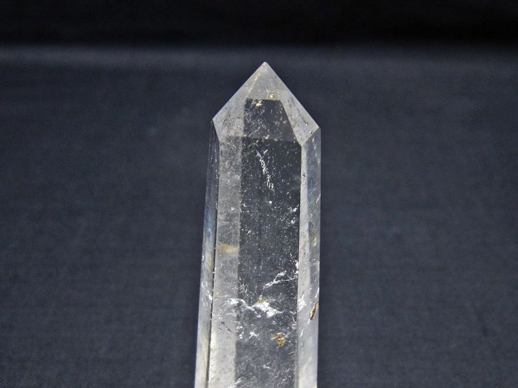 水晶 六角柱 ポイント 置物 一点物 142-11127