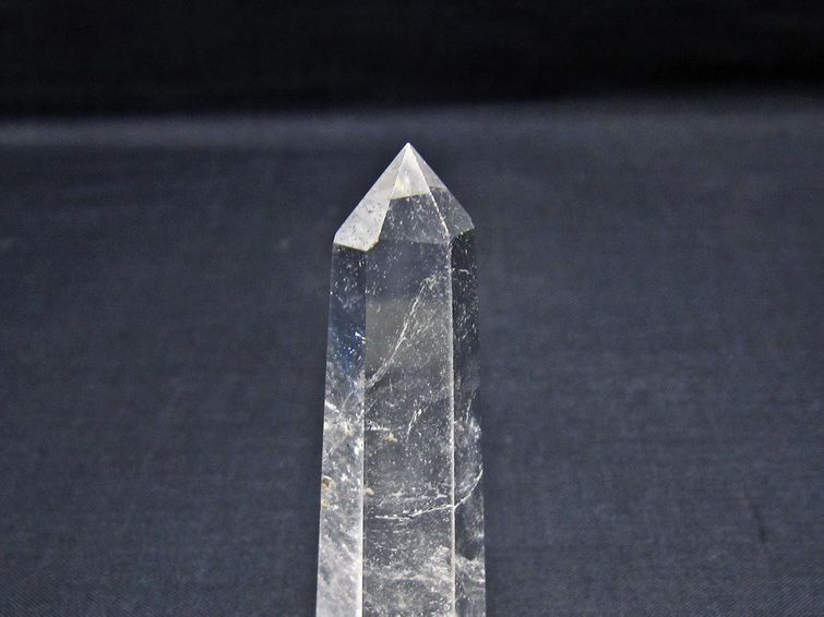 水晶 六角柱 ポイント 置物 一点物 142-11127