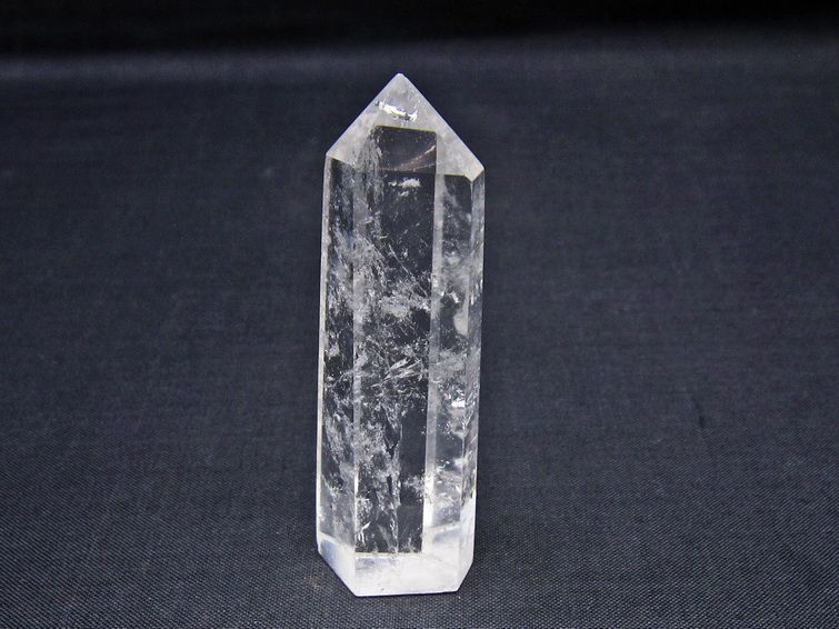 水晶 六角柱 ポイント 置物 一点物 142-11128