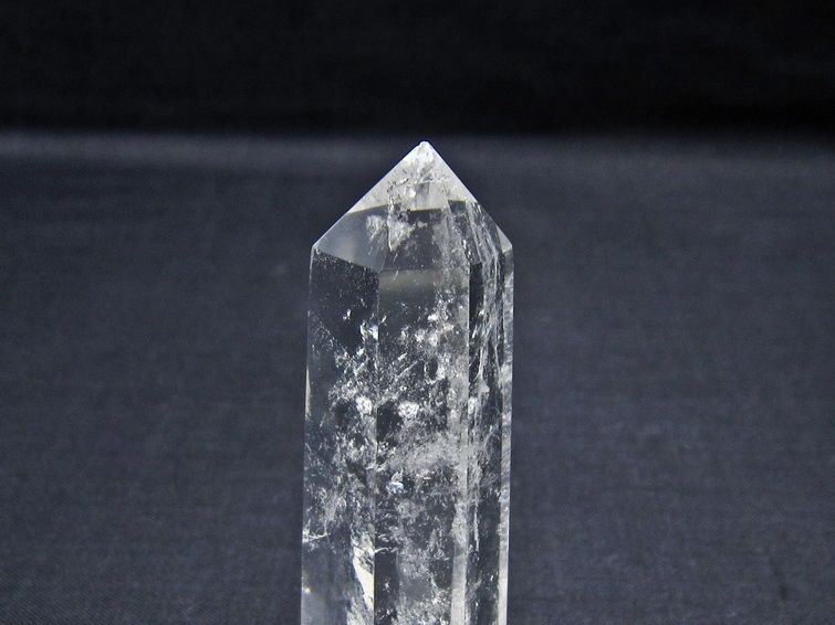 水晶 六角柱 ポイント 置物 一点物 142-11128