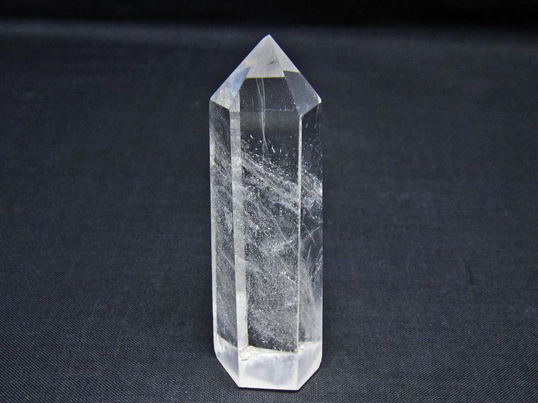水晶 六角柱 ポイント 置物 一点物 142-11129