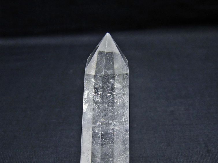 水晶 六角柱 ポイント 置物 一点物 142-11129