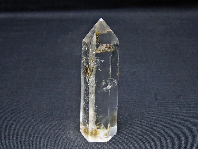 水晶 六角柱 ポイント 置物 一点物 142-11130