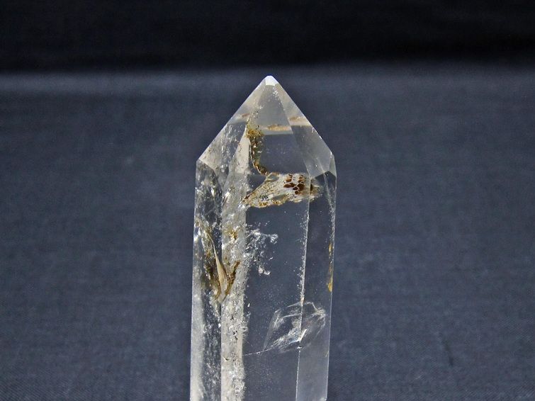 水晶 六角柱 ポイント 置物 一点物 142-11130