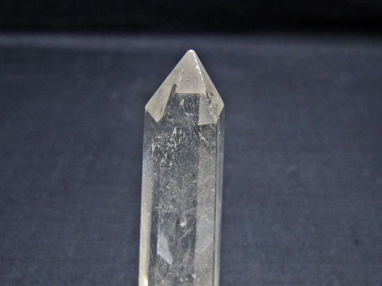 水晶 六角柱 ポイント 置物 一点物 142-11131