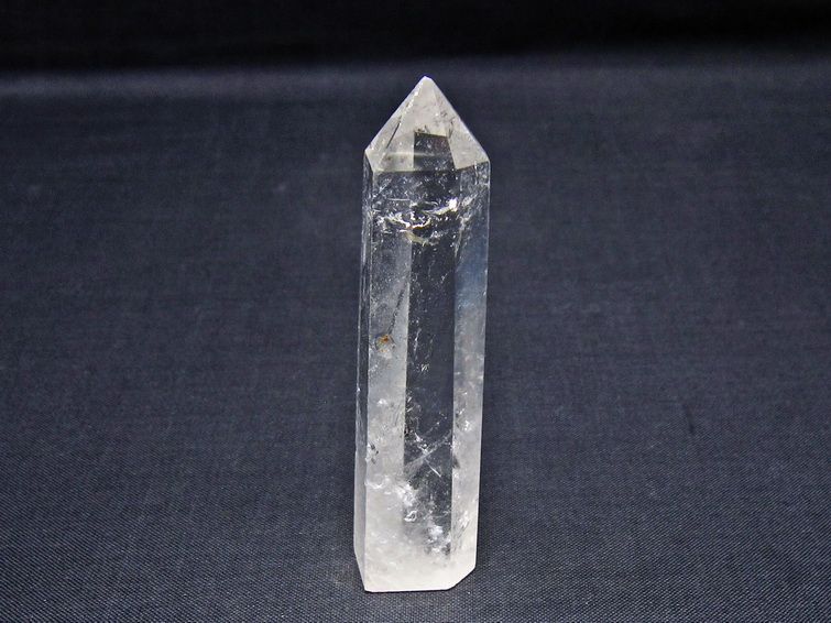 水晶 六角柱 ポイント 置物 一点物 142-11132