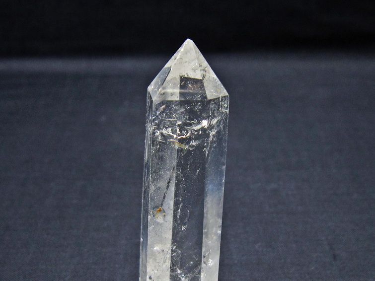 水晶 六角柱 ポイント 置物 一点物 142-11132