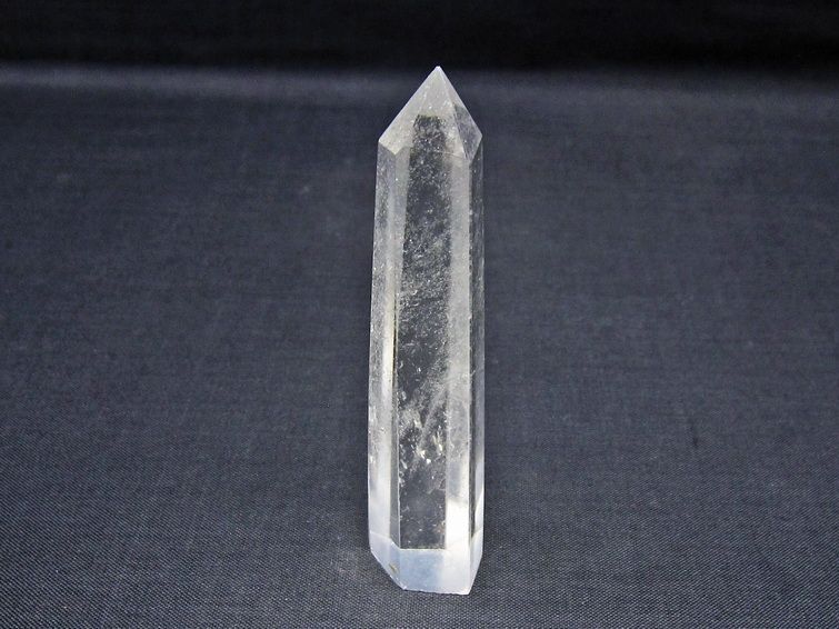 水晶 六角柱 ポイント 置物 一点物 142-11133