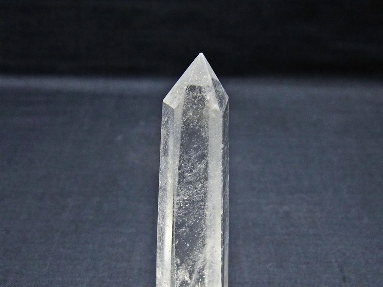 水晶 六角柱 ポイント 置物 一点物 142-11133