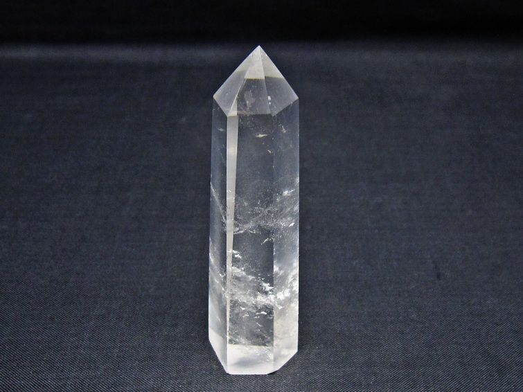 水晶 六角柱 ポイント 置物 一点物 142-11134