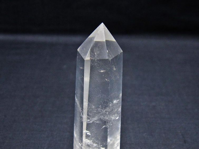 水晶 六角柱 ポイント 置物 一点物 142-11134