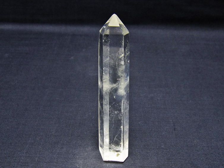 水晶 六角柱 ポイント 置物 一点物 142-11135