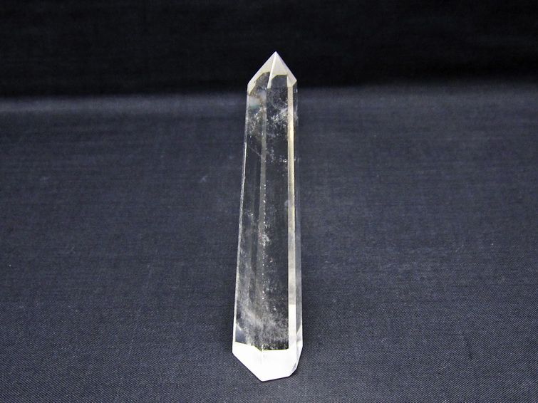 水晶 六角柱 ポイント 置物 一点物 142-11136