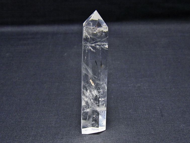 水晶 六角柱 ポイント 置物 一点物 142-11137