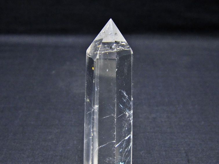 水晶 六角柱 ポイント 置物 一点物 142-11138