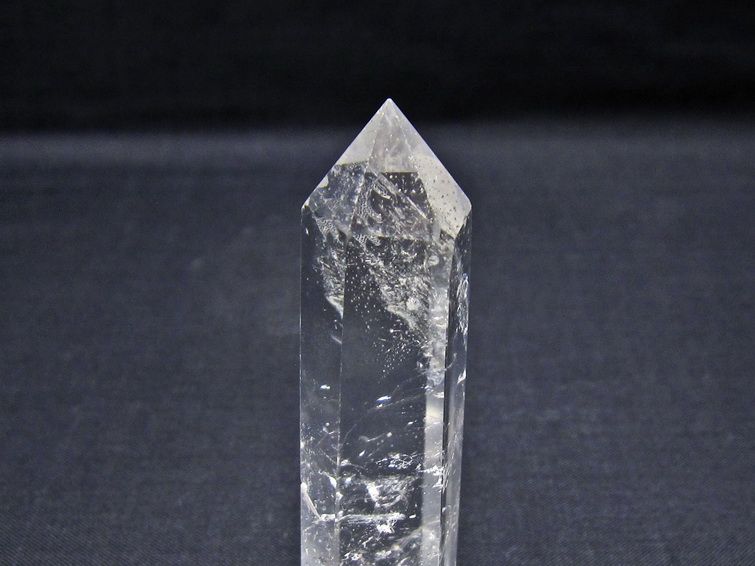 水晶 六角柱 ポイント 置物 一点物 142-11139