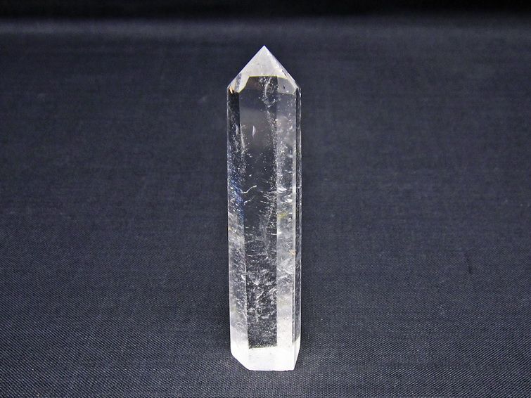 水晶 六角柱 ポイント 置物 一点物 142-11140