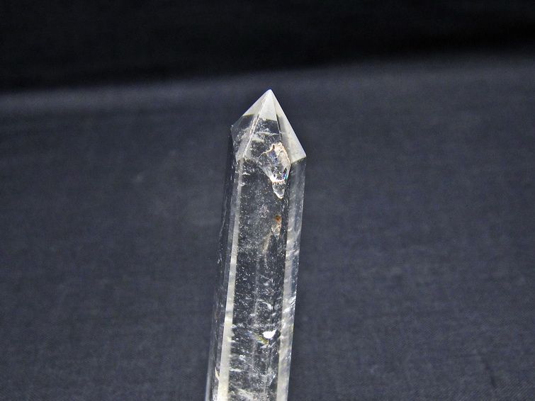 水晶 六角柱 ポイント 置物 一点物 142-11140