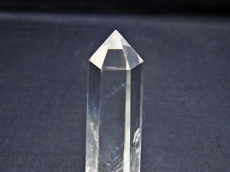 水晶 六角柱 ポイント 置物 一点物 142-11143