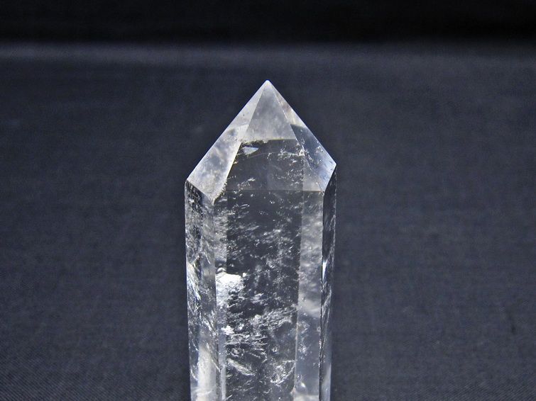 水晶 六角柱 ポイント 置物 一点物 142-11144