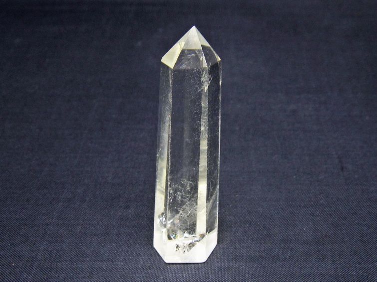 水晶 六角柱 ポイント 置物 一点物 142-11145