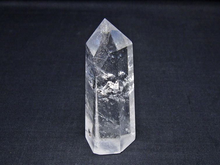 水晶 六角柱 ポイント 置物 一点物 142-11146