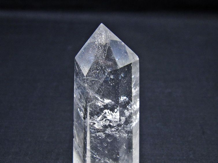 水晶 六角柱 ポイント 置物 一点物 142-11146