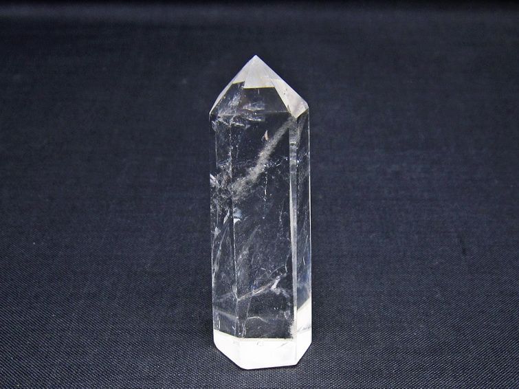 水晶 六角柱 ポイント 置物 一点物 142-11148