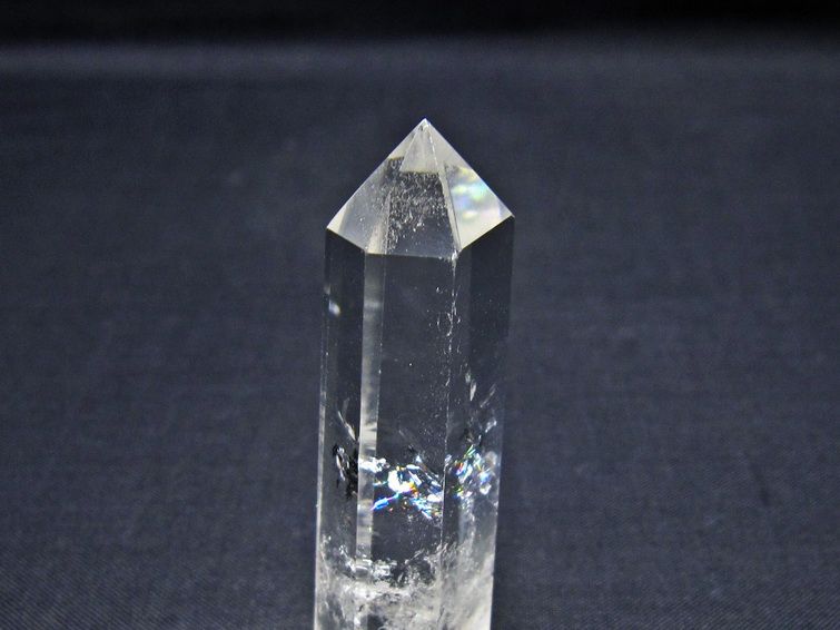 水晶 六角柱 ポイント 置物 一点物 142-11149
