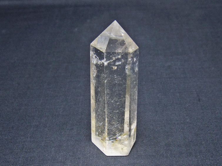 水晶 六角柱 ポイント 置物 一点物 142-11151