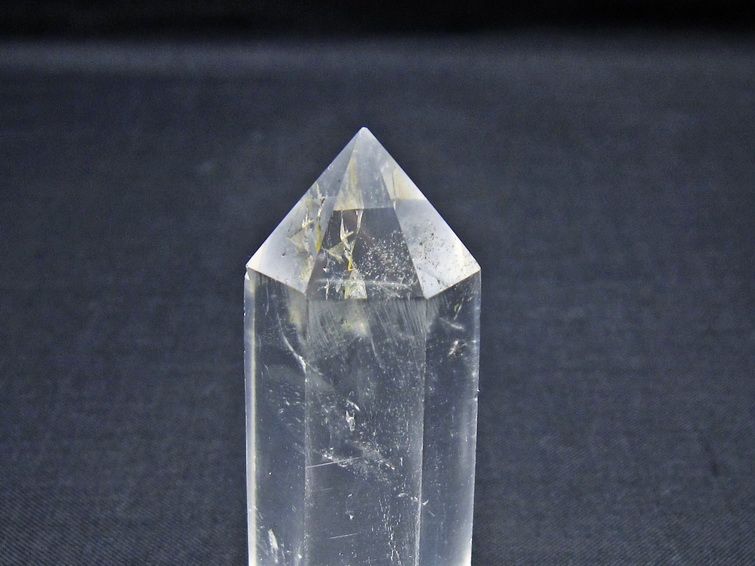 水晶 六角柱 ポイント 置物 一点物 142-11153