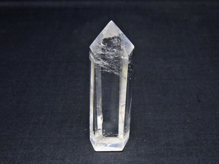 水晶 六角柱 ポイント 置物 一点物 142-11157