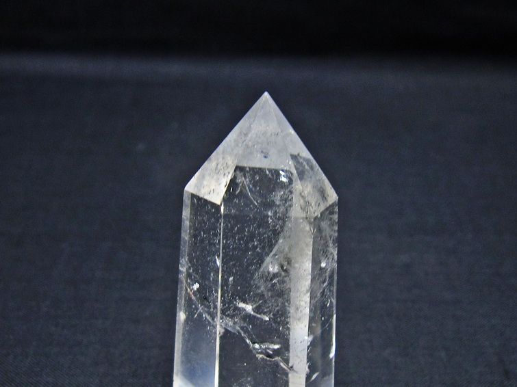 水晶 六角柱 ポイント 置物 一点物 142-11159