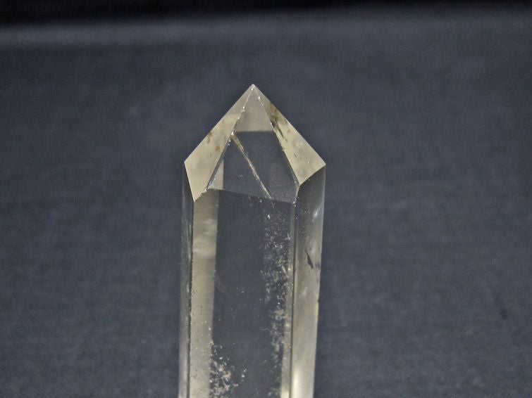 水晶 六角柱 ポイント 置物 一点物 142-11160
