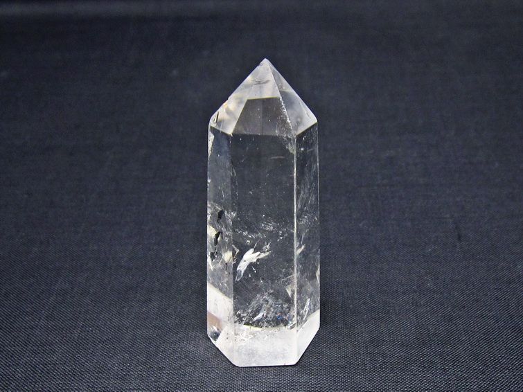 水晶 六角柱 ポイント 置物 一点物 142-11161
