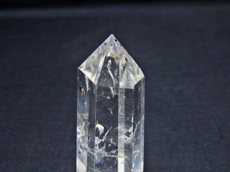 水晶 六角柱 ポイント 置物 一点物 142-11161