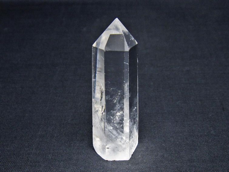 水晶 六角柱 ポイント 置物 一点物 142-11163