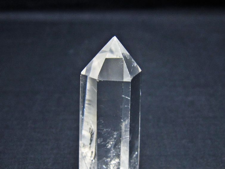 水晶 六角柱 ポイント 置物 一点物 142-11163