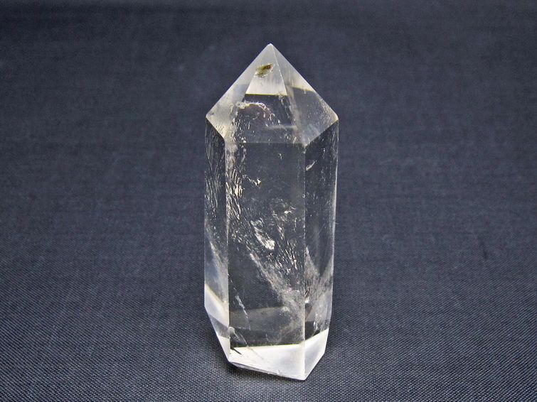 水晶 六角柱 ポイント 置物 一点物 142-11166