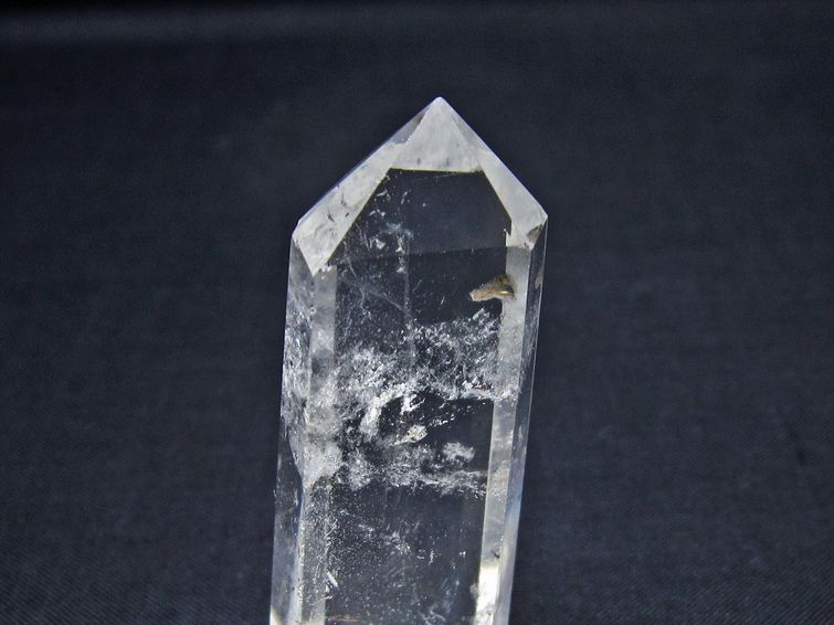 水晶 六角柱 ポイント 置物 一点物 142-11168