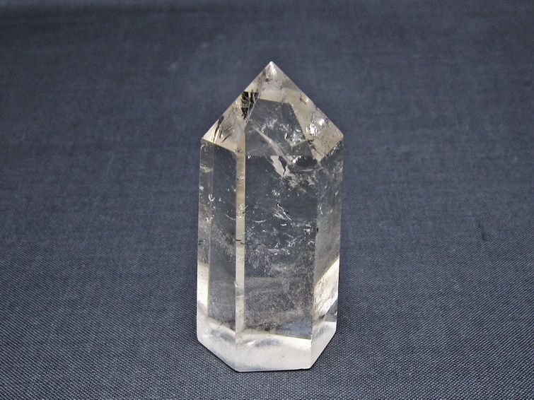 水晶 六角柱 ポイント 置物 一点物 142-11169