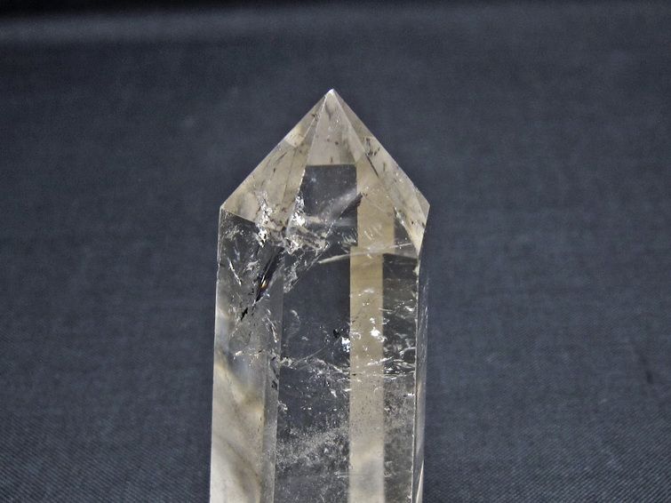 水晶 六角柱 ポイント 置物 一点物 142-11169