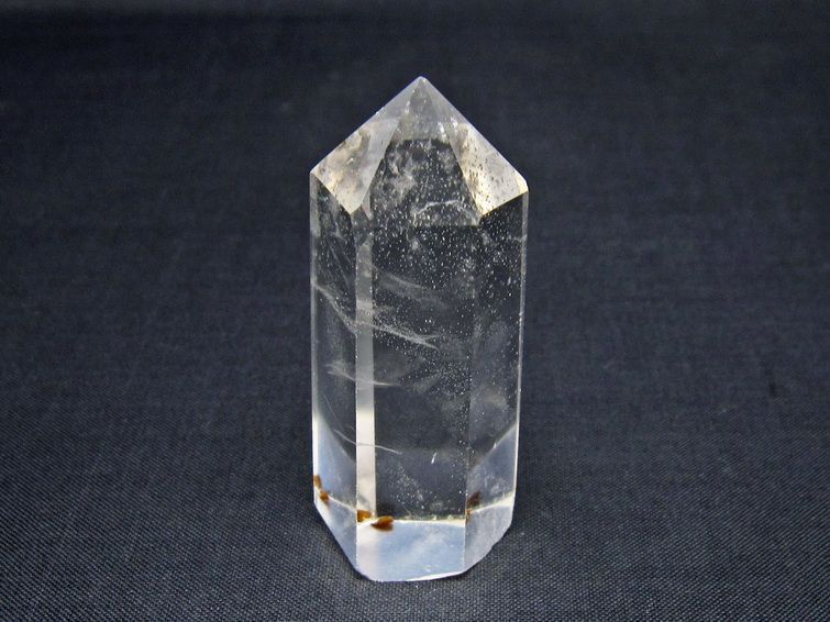 水晶 六角柱 ポイント 置物 一点物 142-11170