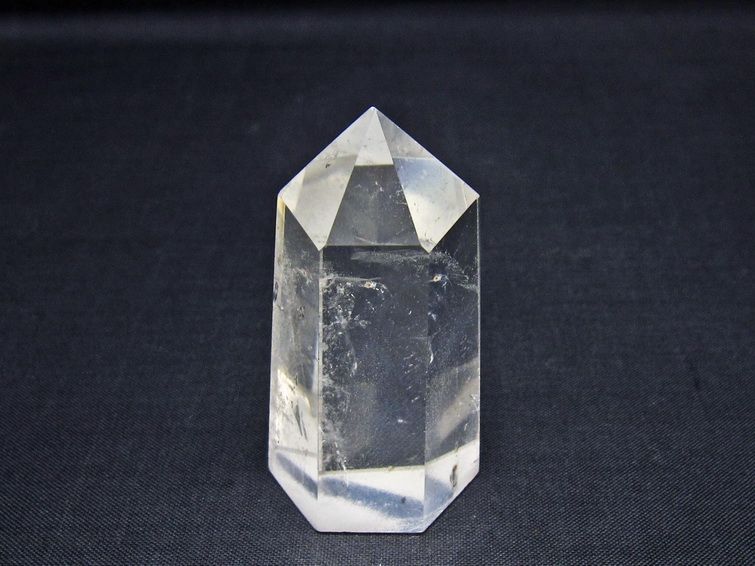 水晶 六角柱 ポイント 置物 一点物 142-11171