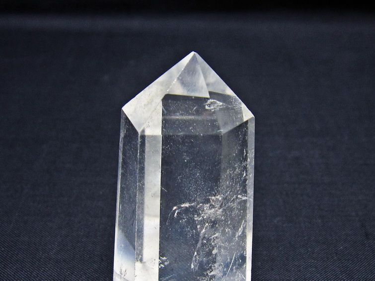 水晶 六角柱 ポイント 置物 一点物 142-11171